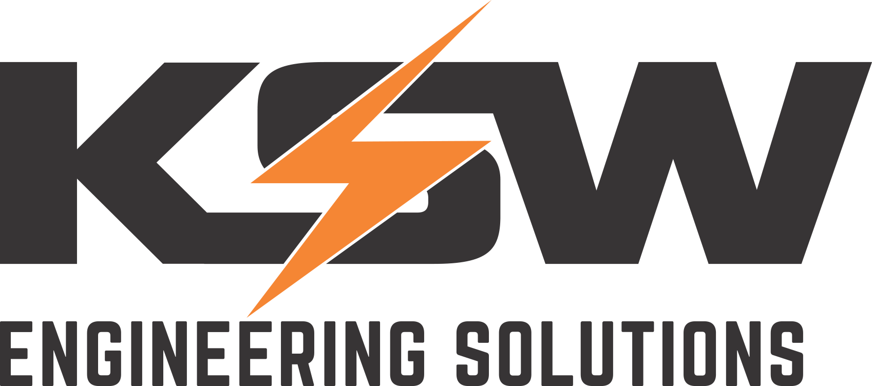 KSW Orange and Black Logo
